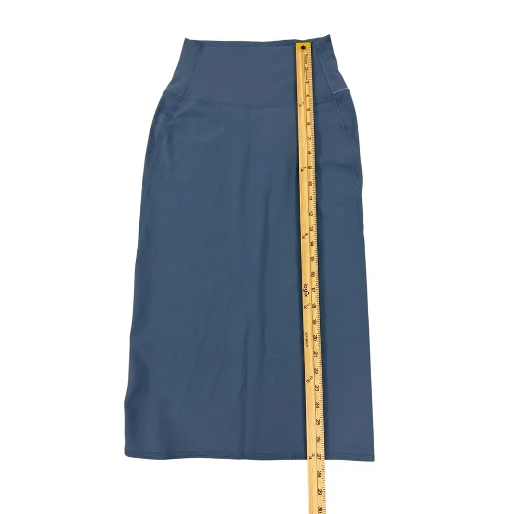 Lululemon Nulu Slim Fit High Rise Midi Skirt Size XXS / 0